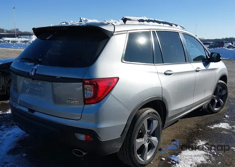 2021 Honda Passport Awd Touring from USA, damaged, VIN 5FNYF8H93MB012184